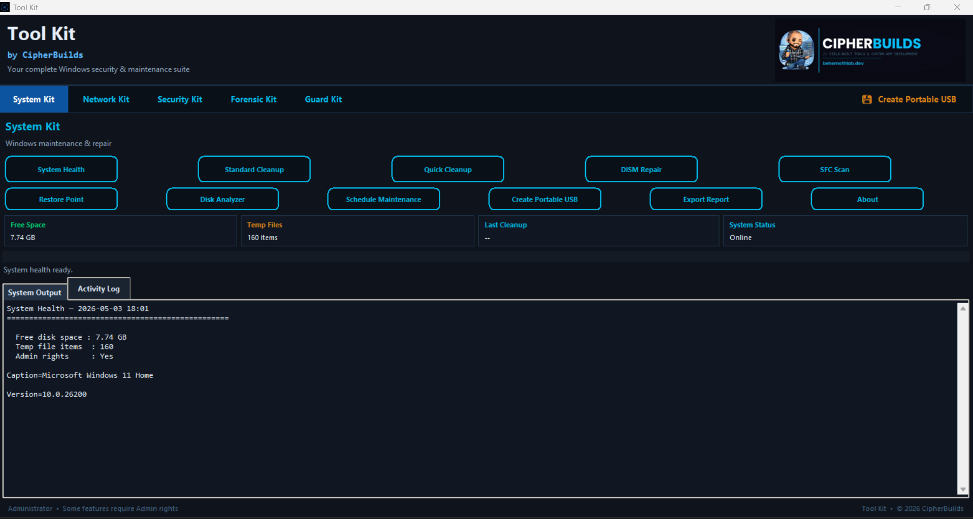 Tool Kit screenshot